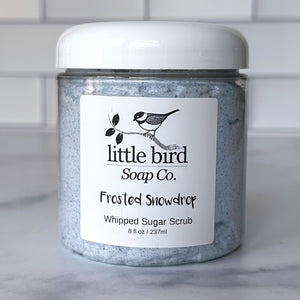 Whipped Sugar Scrub - Frosted Snowdrop